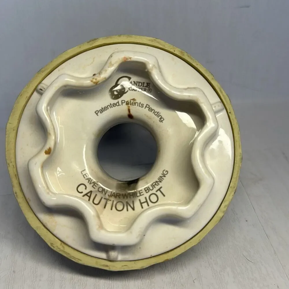 Old Virginia Candle Topper Laundry & Cat Summer‎ Candle Capper